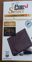 Chocolate Negro 74% Cacau