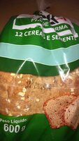 Pão de Forma 12 Cereais e Sementes