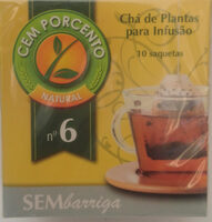 Chá de plantas para infusão