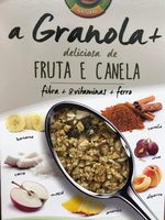 A Granola + deliciosa de Fruta e Canela