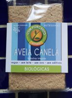 Bolachas aveia canela