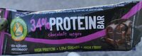 34% Protein Bar chocolate negro