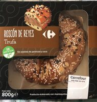 Roscon de reyes de trufa