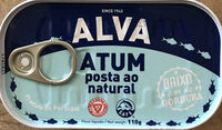 Atum posta ao natural