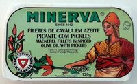 Filetes de Cavala em Azeite Picante com Pickles