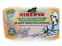 Filetes de Cavala em Azeite Virgem Extra Biológico