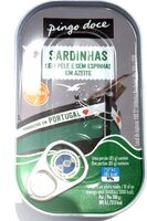 Sardinhas sem Pele e sem Espinhas em Azeite