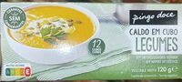 Caldo em Cubo Legumes