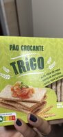 Pão crocante trigo
