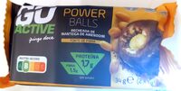Power Balls Recheada de Manteiga de Amendoim
