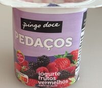 Iogurte Frutos Vermelhos Pedaços