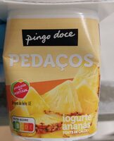 Iogurte Ananás Pedaços