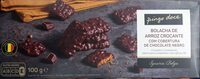 Bolacha de Arroz Crocante com Cobertura de Chocolate Negro
