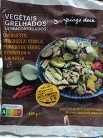 Vegetais grelhados ultracongelados