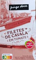 Filetes de Cavala em Tomate