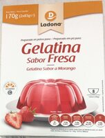 Gelatina sabor fresa
