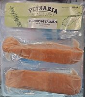 Lombos de Salmão sem Pele Congelados Peixaria