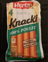 Knacki 100% poulet