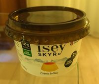 Isey skyr creme brulee