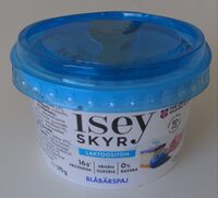 Mustikkapiirakka / blåbärspaj - Skyr
