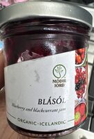 Blueberry and blackcurrant jam