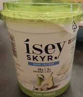 Poire Vanille Skyr sans lactose