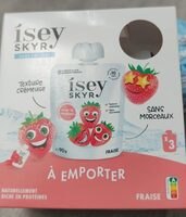 Skyr fraise sans lactose à emporter