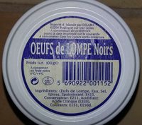 Oeufs de Lompe Noirs
