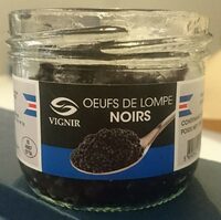 Oeufs de lompe noirs