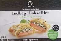 Rahbek Indbagt laksefilet m. spinat