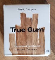 Plastic free gun True Gum Mint & Matcha