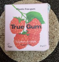 Kaugummi Himbeere Vanille