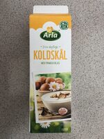 Koldskål med tykmælk og æg