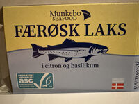 Munkebo Seafood Laks m. citron og basilikum