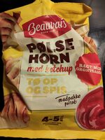 Pølsehorn med ketchup