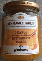 Orange Blütenhonig Gesüßt