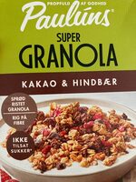 Super Granola Kakao & Hindbær