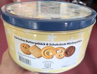 Buttergebäck & Schokolade Mürbegebäck