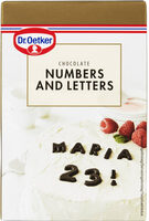 Nombres et lettres