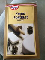 Sugar fondant