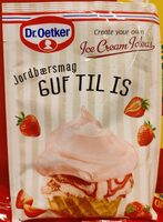 Guf til is jordbærsmag