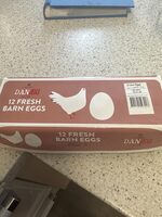 12 Fresh Barn Eggs