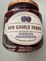 Fruchtaufstrich Schwarze Johannisbeere
