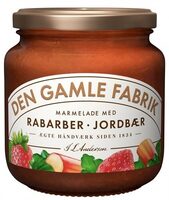 Den Gamle Fabrik Marmelade Rhabarber & Erdbeere