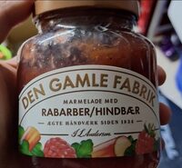 Den Gamle Fabrik Hindbær- og rabarbermarmelade