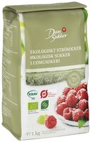 Økologisk sukker