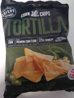 Corn chips tortilla jalapenos