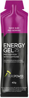 Energy Gel 25 med koffein Røde Bær