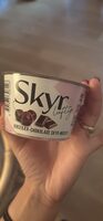 Kirsebær-chokolade Skyr-mousse