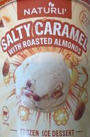 Salty caramel with roasted almonds